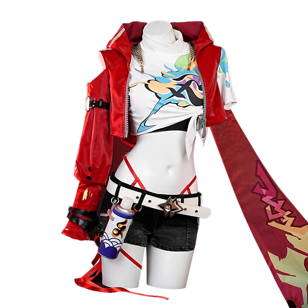 Stars Rpd Cosplay 【In Stock】DokiDoki-R Game Honkai: Star Rail Cosplay Rappa Costume ...