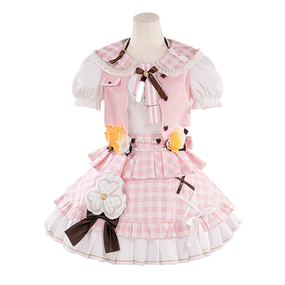 Pink Che 【Partially In Stock】【Size XS-XL】DokiDoki Game Cosplay Costume Pink Che ...
