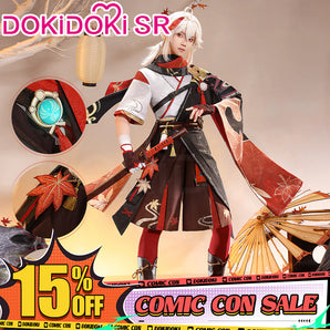【 Ready For Ship】【Size S-2XL】DokiDoki-SR Game Genshin Impact Kazuha Cosplay Costume/Shoes  Men
