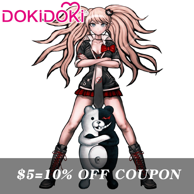 Poll】$5 Deposit = 10% off Coupon DokiDoki Game Cosplay Black Red Dres –  dokidokicosplay