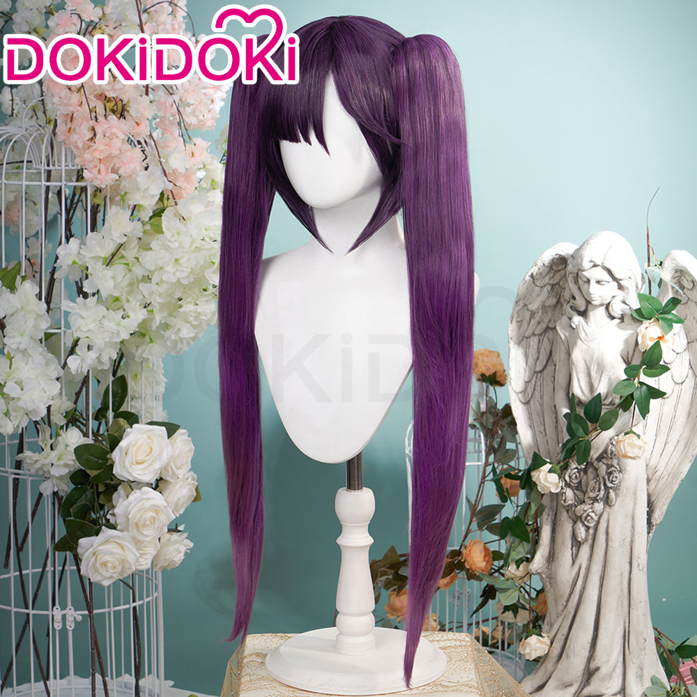 Ready For Ship DokiDoki Game Genshin Impact Mona Cosplay Wig Long