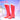 DokiDoki Anime Cosplay Red Long Boots Chunk-Heeled High Heels