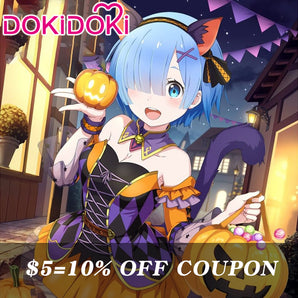 【POLL】$5 Deposit =10% OFF Coupon DokiDoki-SR Anime Cosplay Rem Costume Halloween