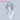 DokiDoki Game Anime TouHou Project Cosplay Sakuya Izayoi Wig Short Curly Silver Hair Double Braids