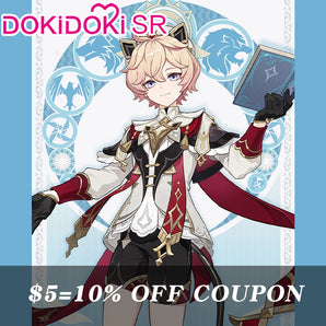 【Poll】$5 Deposit =10% OFF Coupon DokiDoki-SR Game Genshin Impact Cosplay Dahlia  Costume  Mondstadt