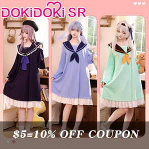 【POLL】$5 Deposit =10% OFF Coupon DokiDoki-SR Game Honkai: Star Rail Cosplay The Herta / Robin / Firefly Costume Chemise Nightdress
