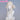 【Buns Ver Ready For Ship】DokiDoki Game Cosplay Wig Short / Long White Hair Detachable Buns