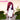 【US LOCAL SHIPPING 】DokiDoki Game Genshin Impact Chasca Cosplay Wig  Long Straight Red Hair Natlan