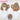 DokiDoki Game Cosplay Idol Star Wig Short Curly Brown Green Highlight Hair Pre Braided