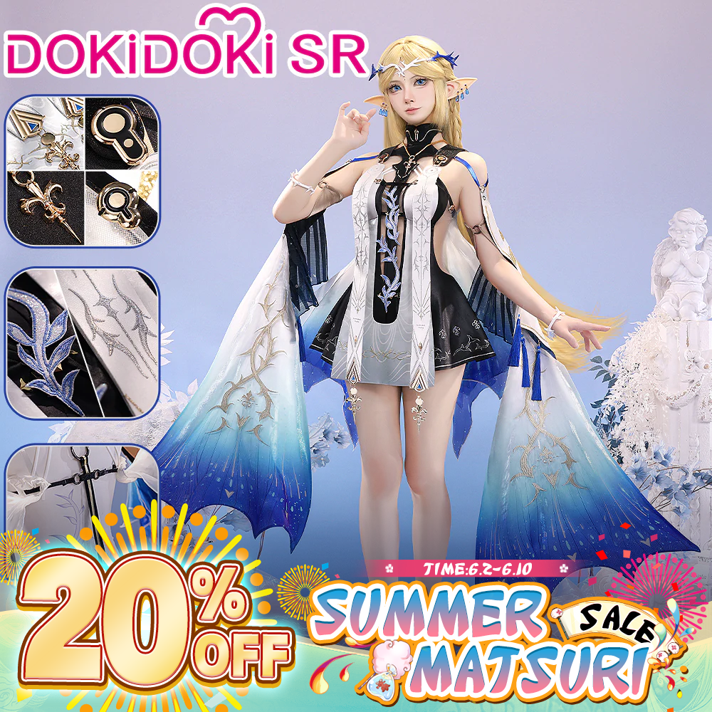 【Ready For Ship】DokiDoki-SR Game Wuthering Waves Cosplay Cartethyia Costume