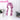 【Ready For Ship】DokiDoki Anime Cosplay Wig Long Purple Hair Double Braids