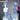 DokiDoki Game Wuthering Waves Cosplay Qingxiao Wig / Hairpin Long Straight Blue Gradient Hair Qing Xiao