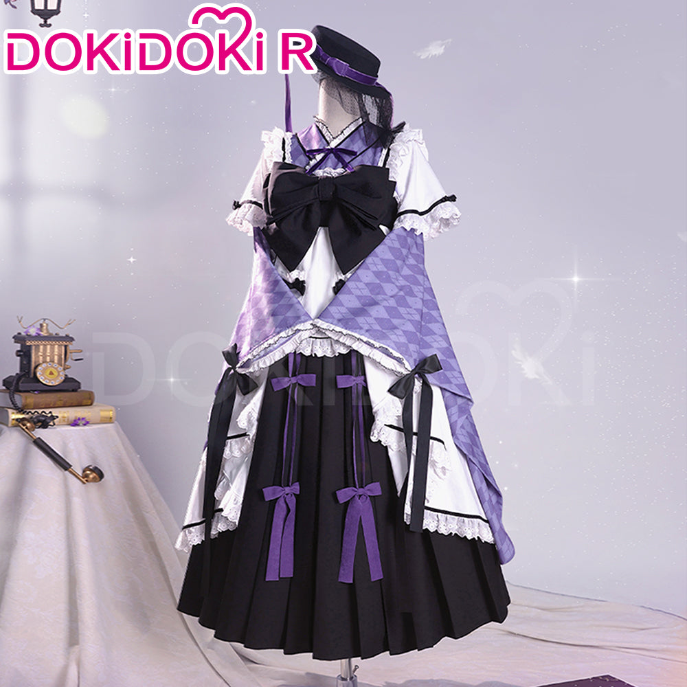 purple maid dress Anime Maid Outfit Cosplay Lolita Dress Kawaii Pink Maid Uniform Housekeeping Plus Size Halloween Costume For Wonmen 4XL 5XL