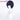DokiDoki Game Cosplay Wig Short Straight Dark Blue Hair