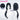 DokiDoki Manga Anime Witch Hat Atelier Cosplay Easthies Wig Long Black Hair Ponytail