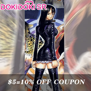 【Confirmed】$5 Deposit =10% OFF DokiDoki-SR Anime Cosplay Black Dress Blue Dots Suit Women Costume