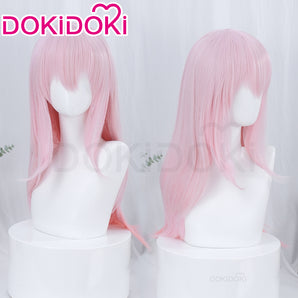 【Ready For Ship】DokiDoki Anime Super Sonico Cosplay Wig Long Straight Pink Hair