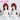 【Ready For Ship】DokiDoki Anime Cosplay Wig Long Straight Red Hair