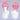 DokiDoki Virtual Idol PLAVE Cosplay Bamby Wig Short Straight Pink Hair Chae Bong Gu Chae Bonggu