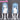 【Ready For Ship】DokiDoki Cosplay Wig Long Curly Blue Gradient White Hair Twin ponytails Symphony 2025 10th Anniversary