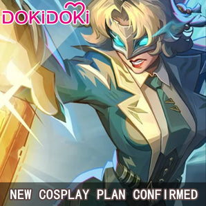 【Confirmed】$5 Deposit =10% OFF Coupon DokiDoki Game Cosplay Costume Green Suit