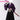 【Size XS-2XL】DokiDoki-R Anime Cosplay Costume Black Purple Costume