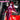 【Size S-3XL】Dokidoki-R Game Cosplay Costume Woman Tight-Fitting Magenta Bodysuit