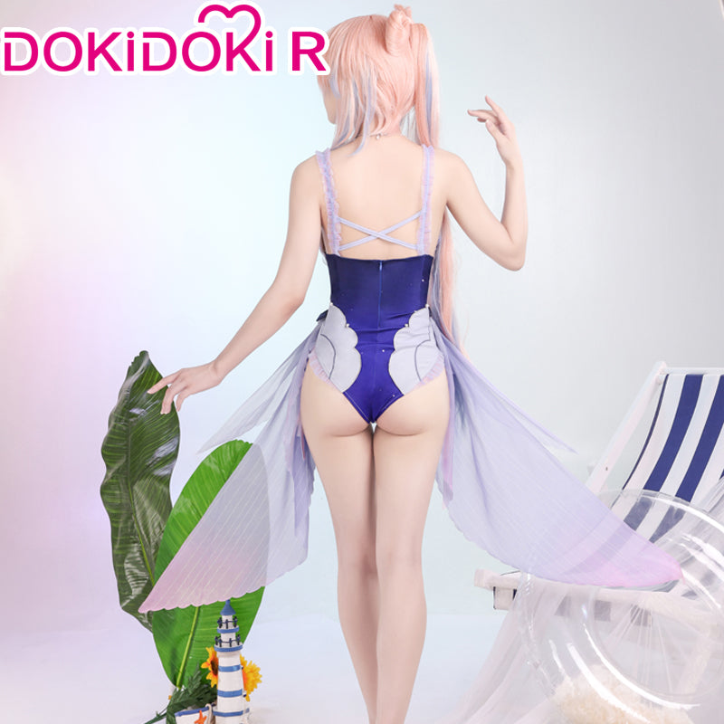 Ready For Ship Size S 3XL DokiDoki R Game Genshin Impact Sangonomiya Kokomi Cosplay Costume Swimsuit Cute