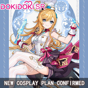 $5 Deposit =10% OFF Coupon DokiDoki-SR Game Genshin Impact Cosplay Escoffier Costume Fontaine