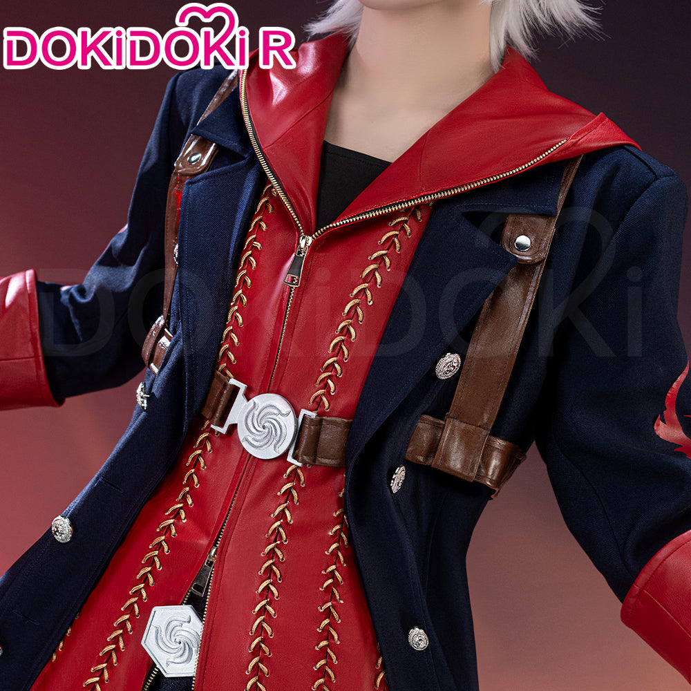 【Size XS-3XL】DokiDoki-R Game Cosplay Neeroo Costume Red dmc4 ...