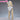 【Ready For Ship】DokiDoki Vtuber Cosplay Sameko Saba Wig Long Blond Hair Blue Highlight Twin Tails