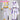 DokiDoki-R Game Cosplay White Purple Yellow Costume Thanks Festival