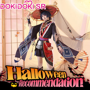 【Ready For Ship】DokiDoki-SR Game Genshin Impact  Scaramouche Cosplay Costume / Shoes