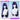 DokiDoki Anime Cosplay Wig Long Straight  Purple Pink Highlight Hair