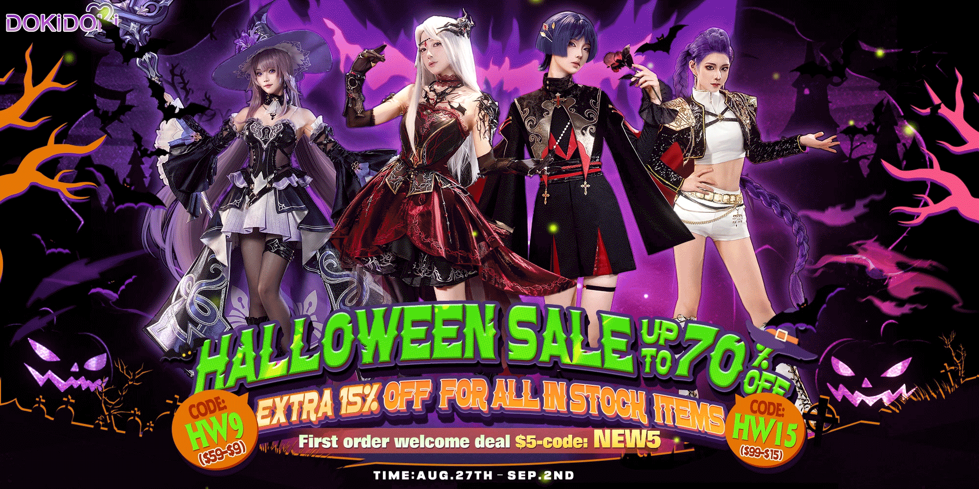 DokiDoki Cosplay--High Quality Affordable Cosplay Store Worldwide Ship ...