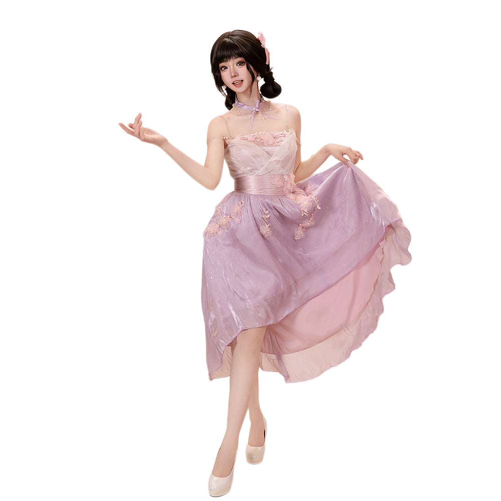 love and deepspace pink dress Dreamy Heart Heroine MC Hunter Cosplay Costume Game Love and DeepspaceS-3XLDUDU-R Rafayel Cosplay