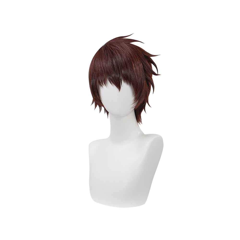 Short brown store anime wig