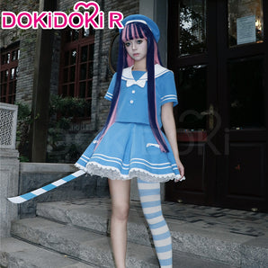 【In Stock】【Size S-2XL】DokiDoki-R Anime Cosplay Costume Blue Sailor Suit