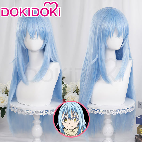  HSIU That Time I Got Reincarnated as a Slime Cosplay Wig  Rimuru Tempest Long Blue Tensei shitara Slime Datta Ken Halloween Synthetic  straight hair : Beauty & Personal Care