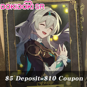 【POLL】$5 Deposit =$10 Coupon DokiDoki-SR Game Honkai: Star Rail Cosplay Firefly Costume