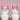 【Ready For Ship】DokiDoki Anime Shugo Chara Cosplay Hinamori Amu Daiya Wig Long Straight Double Ponytail Pink Hair Amulet Clover