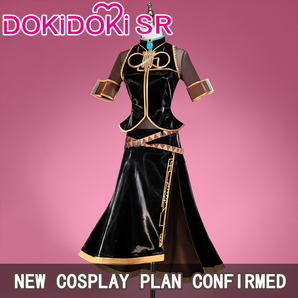 $5 Deposit =10% OFF Coupon  DokiDoki-SR Cosplay Costume Black Dress