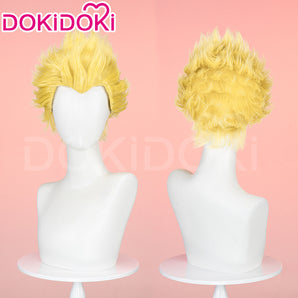 【Ready For Ship】DokiDoki Game Fate/stay night Cosplay Gilgamesh Wig Long Straight Blue Hair