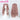 DokiDoki Game Light and Night Cosplay Main Character Wig Long Currly Pink Hair Women