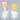 【Ready For Ship】DokiDoki Game Cosaply Wig Women Short Straight Gradient Hair