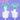 【Ready For Ship】DokiDoki Game Cosplay Wig Blue Double-pill Hairstyle Circus Ballerina Performance