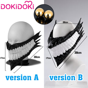 【Ver. A In Stock】DokiDoki Manga Anime Dandadan Cosplay Ken Takakura Prop Mask / Kintama Golden Ball DAN DA DAN Okarun