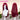 【US LOCAL SHIPPING 】DokiDoki Game Genshin Impact Chasca Cosplay Wig  Long Straight Red Hair Natlan