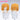 【Ready For Ship】DokiDoki Anime Cosplay Wig Short Curly Orange Hair Pigtails