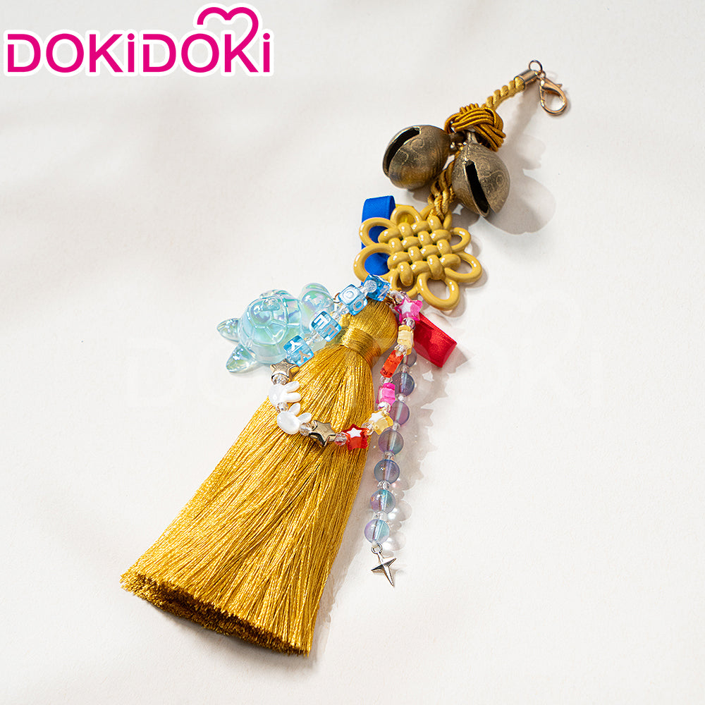 売約済み　中国伝統の織物のキーホルダーに無界法器金線天珠 Ready For Ship】【Last Batch】DokiDoki Movie Anime KPOP KILLER